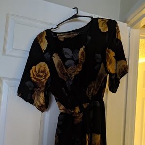 Navy Blue Maxi Dress